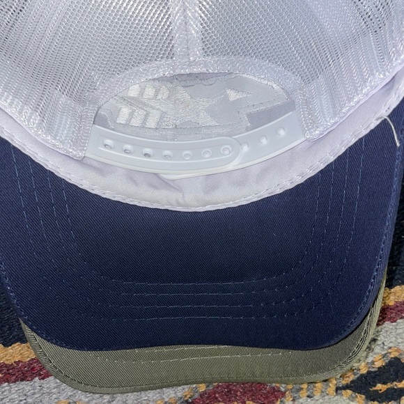 Bundle of Two Mega Cap Contrast Stitch Trucker Hat - Picture 3 of 3